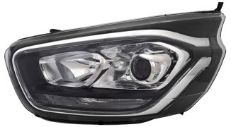 PHARE FORD TOURNEO CUSTOM 2018-2023 BASE CHROMÉE / GAUCHE
