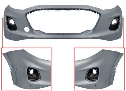 PARE-CHOCS FORD PUMA 2019-2024 AVANT / AVEC 4 CAPTEUR / AVEC PARK ASSIST / AVEC APPRET