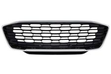 GRILLE FORD PUMA 2019-2024 FACE AVANT / NOIRE / CONTOUR CHROMÉ
