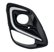 GRILLE FORD PUMA 2019-2024 PARE-CHOCS AVANT / AVEC ANTIBROUILLARD / AVEC MOULURE CHROMÉE / DROITE