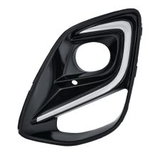 GRILLE FORD PUMA 2019-2024 PARE-CHOCS AVANT / AVEC ANTIBROUILLARD / AVEC MOULURE CHROMÉE / GAUCHE