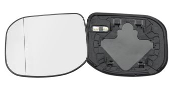 VERRE DE RÉTROVISEUR HONDA ACCORD 2008-2010 AVEC SUPPORT / CHAUFFANT / ASPHÉRIQUE / GAUCHE