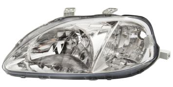 PHARE AVANT HONDA CIVIC 1999-2001 2/3/4 PORTES / TYPE VALEO / GAUCHE