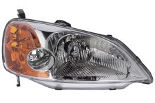 PHARE AVANT HONDA CIVIC 2001-2004 4 PORTES / DROIT