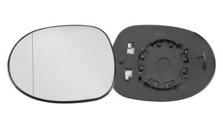 VERRE DE RÉTROVISEUR HONDA CIVIC 2006-2012 3/5 PORTES / AVEC SUPPORT / CHAUFFANT / ASPHÉRIQUE / GAUCHE