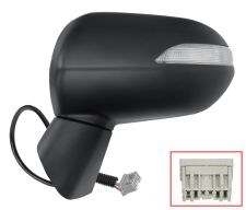 RÉTROVISEUR HONDA JAZZ 2004-2008 ÉLÉCTRIQUE / FEU CLIGNOTANT / GAUCHE