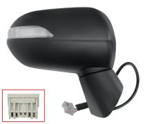 RÉTROVISEUR HONDA JAZZ 2004-2008 ÉLÉCTRIQUE / FEU CLIGNOTANT / RABATTABLE ÉLÉCTRIQUEMENT / DROIT