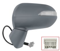 RÉTROVISEUR HONDA JAZZ 2004-2008 ÉLÉCTRIQUE / CHAUFFANT / FEU CLIGNOTANT / RABATTABLE ÉLÉCTRIQUEMENT / AVEC APPRET / GAUCHE