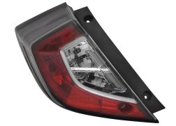 FEU ARRIÈRE HONDA CIVIC 2016-2022 5 PORTES / EXTÉRIEUR / GAUCHE