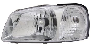 PHARE HYUNDAI ACCENT 2000-2003 SANS FEU DE POSITION / MANUEL / GAUCHE