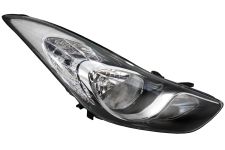 PHARE AVANT HYUNDAI ELANTRA 2011-2013 BASE NOIRE / DROIT