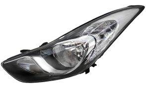 PHARE HYUNDAI ELANTRA 2011-2013 BASE NOIRE / GAUCHE