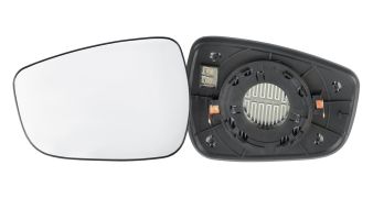 VERRE DE RÉTROVISEUR HYUNDAI VELOSTER 2011-2014 AVEC SUPPORT / CHAUFFANT / CONVEXE / GAUCHE