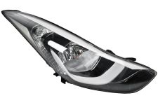 PHARE AVANT HYUNDAI ELANTRA 2013-2016 BASE NOIRE / DROIT