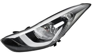 PHARE HYUNDAI ELANTRA 2013-2016 BASE NOIRE / GAUCHE