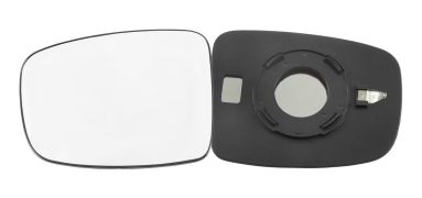 VERRE DE RÉTROVISEUR HYUNDAI I10 2008-2010 AVEC SUPPORT / CONVEXE / GAUCHE