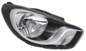 PHARE AVANT HYUNDAI I10 2010-2013 BASE NOIRE / DROIT