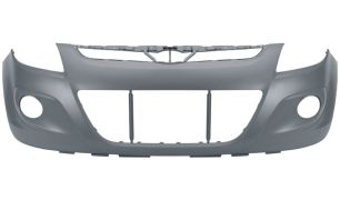 PARE-CHOCS HYUNDAI I20 2008-2012 AVANT / AVEC ANTIBROUILLARDS / AVEC APPRET