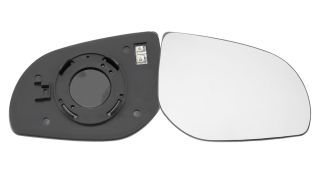 VERRE DE RÉTROVISEUR HYUNDAI I20 2008-2012 AVEC SUPPORT / CHAUFFANT / CONVEXE / DROIT