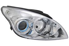 PHARE AVANT HYUNDAI I30 2008-2010 BASE CHROMÉE / DROIT