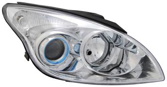 PHARE AVANT HYUNDAI I30 2008-2010 BASE CHROMÉE / DROIT