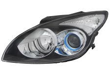PHARE AVANT HYUNDAI I30 2008-2010 BASE NOIRE / GAUCHE