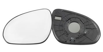 VERRE DE RÉTROVISEUR HYUNDAI I30 2008-2010 AVEC SUPPORT / CONVEXE / GAUCHE