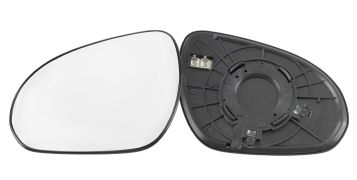 VERRE DE RÉTROVISEUR HYUNDAI I30 2008-2010 AVEC SUPPORT / CHAUFFANT / CONVEXE / GAUCHE