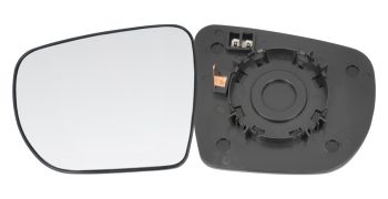 VERRE DE RÉTROVISEUR HYUNDAI IX35 2009-2015 AVEC SUPPORT / CHAUFFANT / CONVEXE / GAUCHE