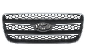GRILLE HYUNDAI SANTA FE 2006-2009 FACE AVANT / MOULURE CHROMÉE 