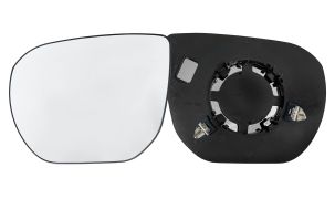 VERRE DE RÉTROVISEUR HYUNDAI SANTA FE 2012-2016 AVEC SUPPORT / CONVEXE / GAUCHE