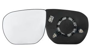 VERRE DE RÉTROVISEUR HYUNDAI SANTA FE 2012-2016 AVEC SUPPORT / CHAUFFANT / CONVEXE / GAUCHE