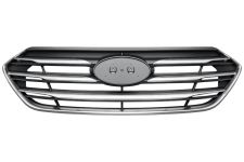 GRILLE HYUNDAI SANTA FE 2016-2018 FACE AVANT / MOULURE CHROMÉE 
