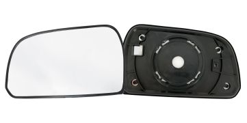 VERRE DE RÉTROVISEUR HYUNDAI TUCSON 2005-2010 AVEC SUPPORT / CONVEXE / GAUCHE