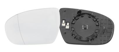 VERRE DE RÉTROVISEUR HYUNDAI I20 2014-2018 AVEC SUPPORT / CHAUFFANT / ASPHÉRIQUE / GAUCHE