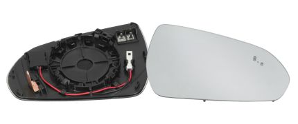 VERRE DE RÉTROVISEUR HYUNDAI I30 2016-2019 AVEC SUPPORT / CHAUFFANT / SIDE ASSIST / CONVEXE / DROIT