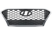 GRILLE HYUNDAI KONA 2017-2020 PARE-CHOCS AVANT / AVEC CONTOUR CHROMÉ / CENTRALE 