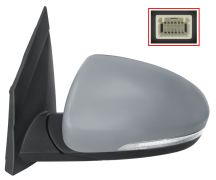 RÉTROVISEUR HYUNDAI TUCSON 2015-2018 ÉLÉCTRIQUE / CHAUFFANT / FEU CLIGNOTANT / RABATTABLE ÉLÉCTRIQUEMENT / AVEC APPRET / GAUCHE