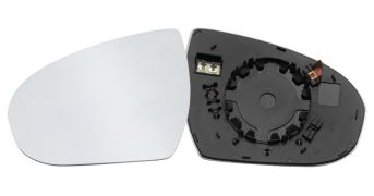 VERRE DE RÉTROVISEUR HYUNDAI TUCSON 2015-2018 AVEC SUPPORT / CHAUFFANT / CONVEXE / GAUCHE