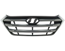 GRILLE HYUNDAI TUCSON 2015-2018 FACE AVANT / AVEC MOULURE CHROMÉE