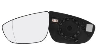 VERRE DE RÉTROVISEUR HYUNDAI I20 2020-> AVEC SUPPORT / CHAUFFANT / ASPHÉRIQUE / GAUCHE