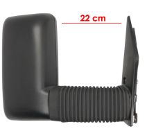 RÉTROVISEUR IVECO DAILY 1999-2006 BRAS 22cm / MANUEL / 2 VERRES / DROIT