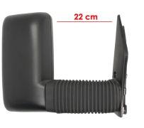 RÉTROVISEUR IVECO DAILY 1999-2006 BRAS 22cm / MANUEL / 2 VERRES / DROIT