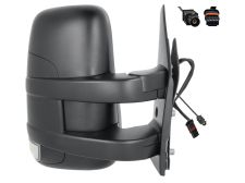 RÉTROVISEUR IVECO DAILY 2006-2012 BRAS COURT / MANUEL / FEU CLIGNOTANT / ANTENNE / DROIT