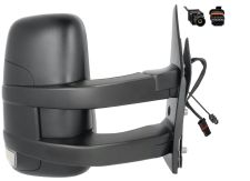 RÉTROVISEUR IVECO DAILY 2006-2012 BRAS LONG / MANUEL / FEU CLIGNOTANT / ANTENNE / DROIT