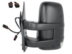 RÉTROVISEUR IVECO DAILY 2006-2012 BRAS COURT / ÉLÉCTRIQUE / CHAUFFANT / FEU CLIGNOTANT / AVEC SONDE / GAUCHE