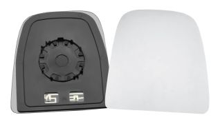 VERRE DE RÉTROVISEUR IVECO DAILY 2006-2012 AVEC SUPPORT / SUPÉRIEUR / CHAUFFANT / CONVEXE / DROIT