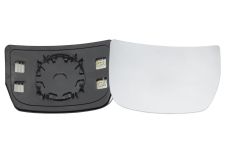 VERRE DE RÉTROVISEUR IVECO DAILY 2006-2012 AVEC SUPPORT / INFÉRIEUR / CHAUFFANT / CONVEXE / DROIT