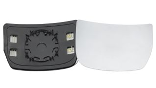 VERRE DE RÉTROVISEUR IVECO DAILY 2006-2012 AVEC SUPPORT / INFÉRIEUR / CHAUFFANT / CONVEXE / DROIT