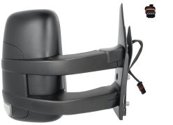 RÉTROVISEUR IVECO DAILY 2006-2012 BRAS LONG / MANUEL / FEU CLIGNOTANT / DROIT